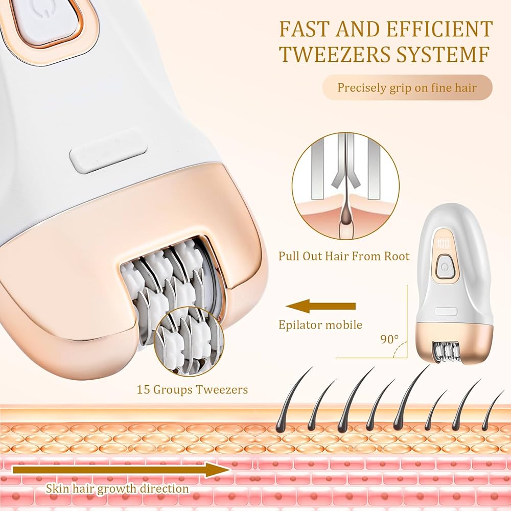 脱毛・除毛 SALONIA FLASH CRYSTAL SILK EPILATOR Amazon.com : Braun Epilator Silk-épil 9 9-030 with Flexible